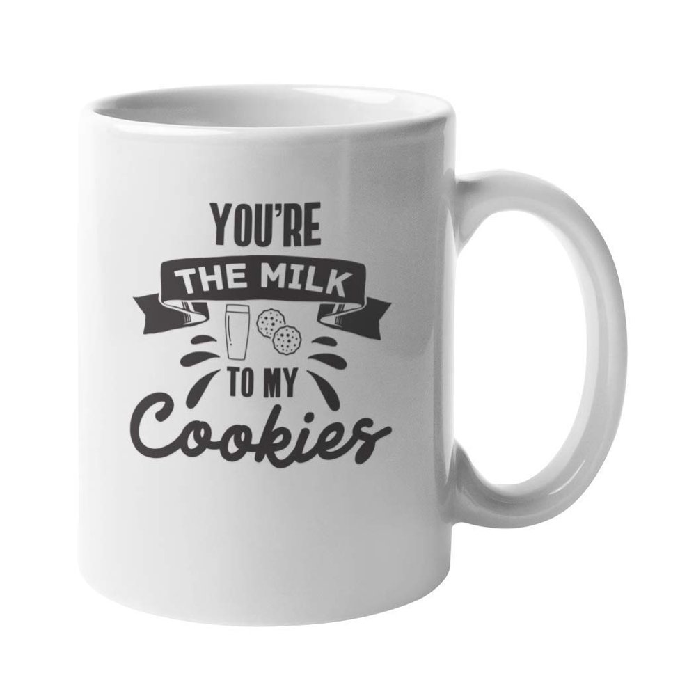 NA The Milk to My Cookies. Sweet Coffee & Tea Gift Mug for Men and Women