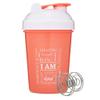 [2 Pack] 20-Ounce Shaker Bottle with Motivational Quotes (Coral & Mint) | Protein Shaker Bottle with Mixer Agitators | Blender Shaker Bottle for Protein Mixes Pack is BPA Free and Dishwasher Safe view 4