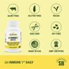 Del-Immune V Daily by Stellar Biotics, All-Natural Immune Support & Gut Health, Immediate Care, Metabiotic: NextGen Probiotic Therapy (60 Caps) view 2