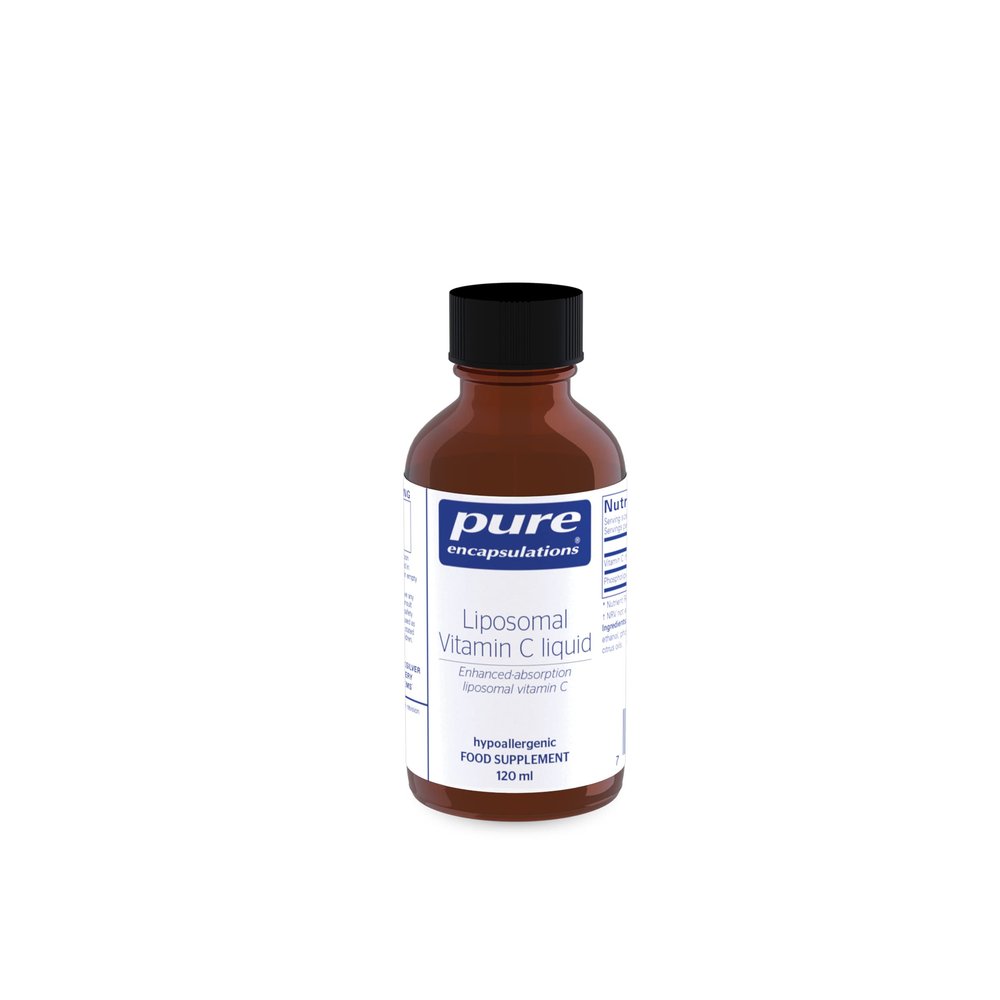 Pure Encapsulations Liposomal Vitamin C Liquid - Enhanced-Absorption Liposomal Vitamin C - 120ml