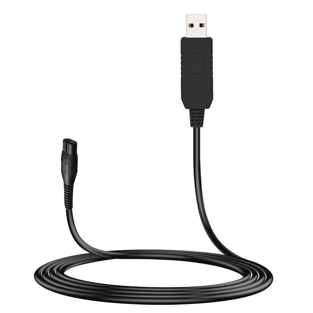 MEROM 4.3 V Shaver USB Charging Cable Replacement A00390 Charger Cord Compatible with Philips Norelco One Blade QP2620QP2520, QG3320, RQ320, RQ328, RQ330, RQ331, RQ338, RQ350