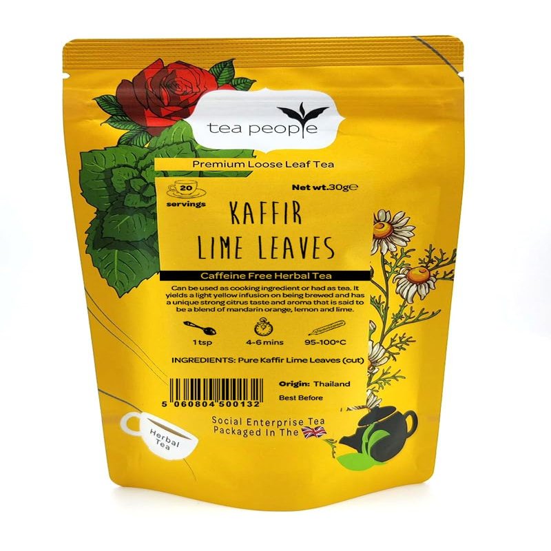 Tea People Kaffir Lime Leaves - 40g Retail Pack