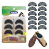 Unikstep 6 Pairs Shoe Heel Plate Tap, Shoe Heel Side Worn Repair Rubber Patch, Replacement Kit view 1