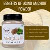 Flavour Drum Dehydrated Amchur Powder Pure & Dry Mango Powder Ground Amchur Powder Extracted from Natural Dry Mango Fruit Powder Seasoning Best for Cooking, Baking & More view 2