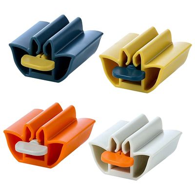 ibasenice Cleaning Tools 4Pcs Toothpaste Seat Holder Stands Toothpaste Toothpaste
