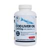 Cod Liver Oil 1000mg: 90 Softgels: High Strength Dietary Supplement with Omega-3 Fish Oil, Vitamins A & D with DHA and EPA. Supports Heart Health, Immune System, Brain, Vision, Joints view 1