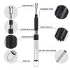 XTENDR ARCS V2 Extendable 2.5 Feet. Arc Extra Long Lighter, Flameless Fireplace Stove Electric Candle Lighter, Long Neck Lighter for Pilot Light, Grilling, Firepit, Kitchen, BBQ Lighter (Silver) view 4