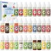 Food Flavoring Oil - 30 Liquid Concentrated Food Flavour Oil for Baking, Cooking - Lip Gloss Flavouring Oil for Lip Balm, Cosmetics, Drink, Soap Making - Water & Oil Soluble(6ml Bottles) view 1