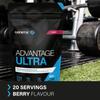 Genetic Supplements - Advantage Ultra Caffeine Preworkout Drink - Gym Energy Supplements - Berry - 400g view 3