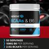 Genetic Supplements - BCAAs & B6 - BCAA Amino Acid Supplement - BCAA Capsules - 250 Capsules view 3