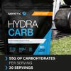 Carbohydrate Powder - Genetic Supplements - Pre-Workout - Post-Workout - Hydration Powder - Orange Mango - 960g view 3