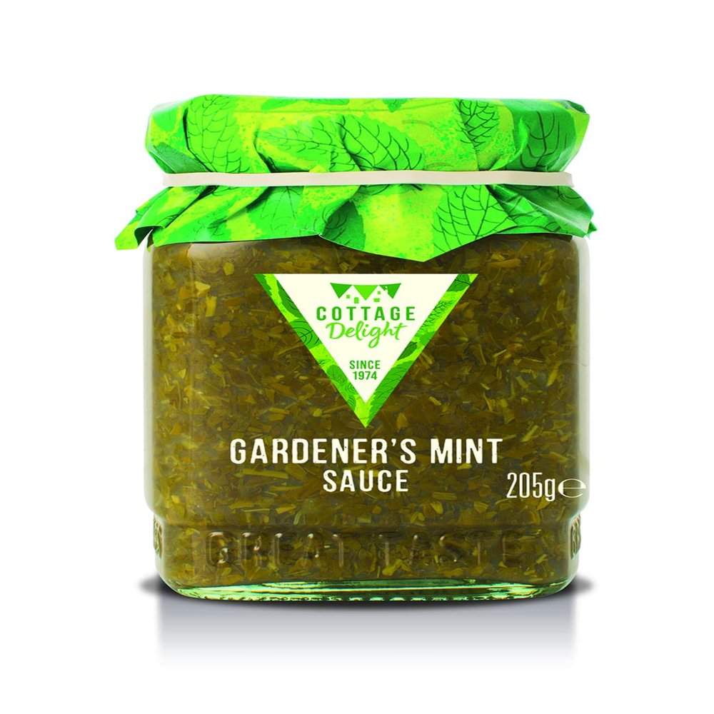 Cottage Delight - Gardener's Mint Sauce - 205g, Green
