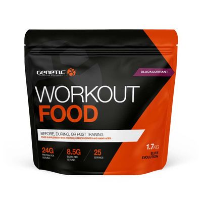 Intra Workout Powder - Genetic Supplements - Energy Powder - BCAA Amino Acids - Muscle Recovery - Vitamin Powder - Blackcurrant - 1.7kg