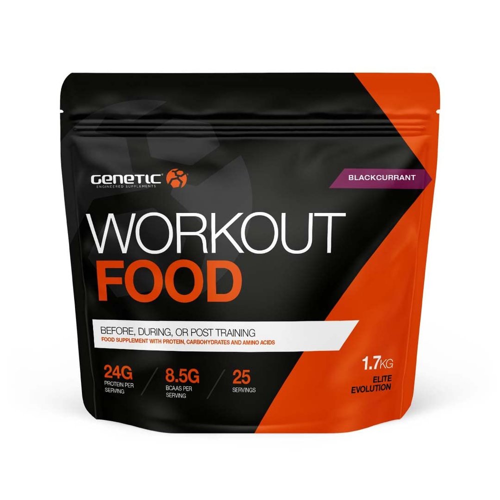 Intra Workout Powder - Genetic Supplements - Energy Powder - BCAA Amino Acids - Muscle Recovery - Vitamin Powder - Blackcurrant - 1.7kg