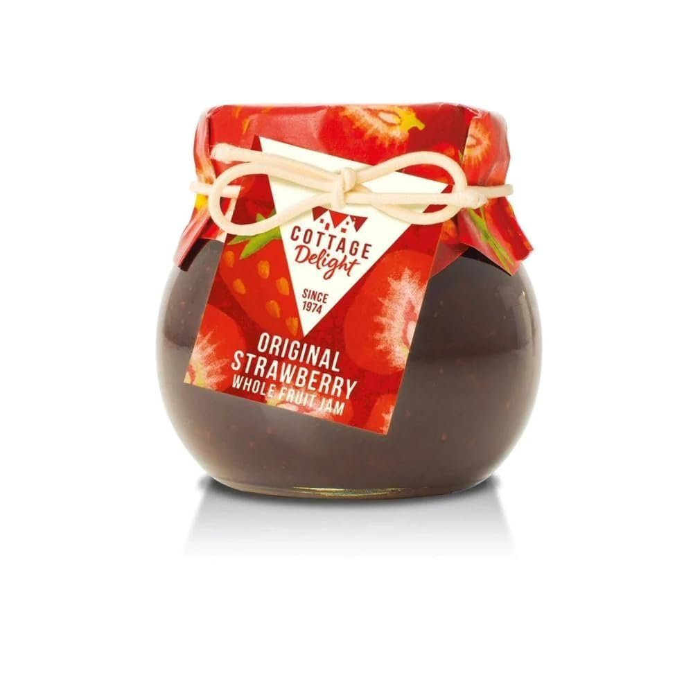 Cottage Delight 113g Original Strawberry Whole Fruit Jam