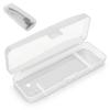 Agatige Portable Razors Case, Travel Manual Razors Storage Box Transparent Breathable Protector Case for Manual Razor System view 1