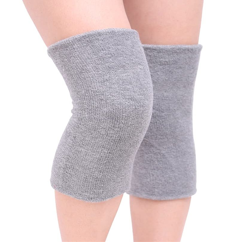 1 Pair Thick Knee Warmers Winter Warm Knee Pads Arthritis Cold Knee Pain Relief Knee Brace Thermal Knee Compression Sleeves Knee Protector Comfort Knee Protector for Bicycle Motorcycle