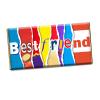 Bestfriend Chocolate Bar Wrapper Novelty Funny Gift Birthday Christmas Valentine CH-068-N (without chocolate bar) view 1