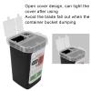 Blade Disposal Box, Durable Disposal Blade Container Shaving Blade Disposal Box for Beauty and Personal Care(black) view 3