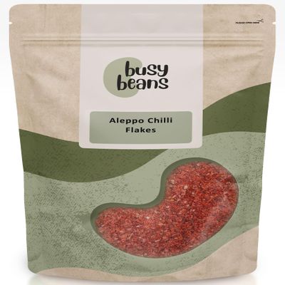 Aleppo Chilli Flakes, Aleppo Pepper (Pul Biber) by Busy Beans (500g)