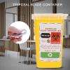 Blade Disposal Box, Durable Disposal Blade Container Shaving Blade Disposal Box for Beauty and Personal Care(yellow) view 2