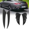 Rear Bumper Air Vent Spoiler, Easy Install Rear Bumper Air Vent Cover Long Service Life for Replacement for Benz CLA C118 CLA35 view 3