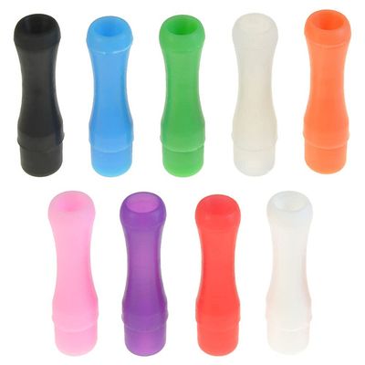 Armerah Baton 510 Drip Tip eCig Mouthpiece Short/Narrow Silicone 5 Pack Assorted Colours