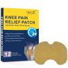 WILD+ Knee Pain Relief Patch, 12PCS Herbal Heat Knee Patches Large Max Strength Heat Pads for Back Pain Relief, Long-Lasting Relief Arthritis Pain Relief Plaster for Back/Neck/Joint/Muscle Pain view 1