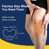 WILD+ Knee Pain Relief Patch, 12PCS Herbal Heat Knee Patches Large Max Strength Heat Pads for Back Pain Relief, Long-Lasting Relief Arthritis Pain Relief Plaster for Back/Neck/Joint/Muscle Pain view 3