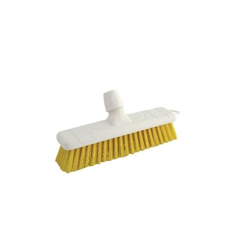 10X Soft Broom Head 30cm Yellow (Designed for Universal Handle) P04050 + FREE FINCHLEY REFILL PEN