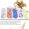 5 Pcs Reusable Menstrual Pad Ultra Absorbent Cotton Cloth Pads for Period Waterproof Bamboo Charcoal Fiber Cloth Washable Cotton Sanitary Pads for Women Sanitary Pad(H1-H5) view 4