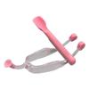 WINBST Contact lens case, soft contact lens inserter remover tool kit with tweezers Soft silicone spoon and storage box for travel and at home view 1