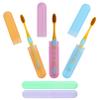 20PCS Toothbrush Case Set,Portable Breathable Toothbrush Holder,Dust-proof Toothbrush Box Storage,Plastic Toothbrush Container Travel Toothbrush Mixed Color,Daily and Travel Use, Multicolor, view 3