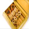 Sweetland London Pistachio Baklava Selection  300g | Handmade Traditional Lebanese Baklava Sweets | Selection of Pistachio Treats | UK Made | Gold Gift Box view 3
