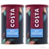 Costa Hot Chocolate Rich & Creamy Smooth With Chocolate Sprinkles Perfect Wooden Coffee Spoon The Perfect Pour 2 Tin Bundle view 1