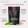 Vitamin B3 Nicotinamide (Niacinamide) 500mg  No-Flush Niacinamide  90 Vegan Capsules - Resealable and Recyclable Pouch by Alpha01 view 2