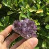 100g Natural purple quartz crystal Amethyst quartz crystal cluster bulk view 2