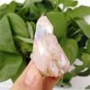 MCWJ 1pc natural rose angel aura crystal cluster electroplating Titanium coating quartz cluster stone Healing view 3