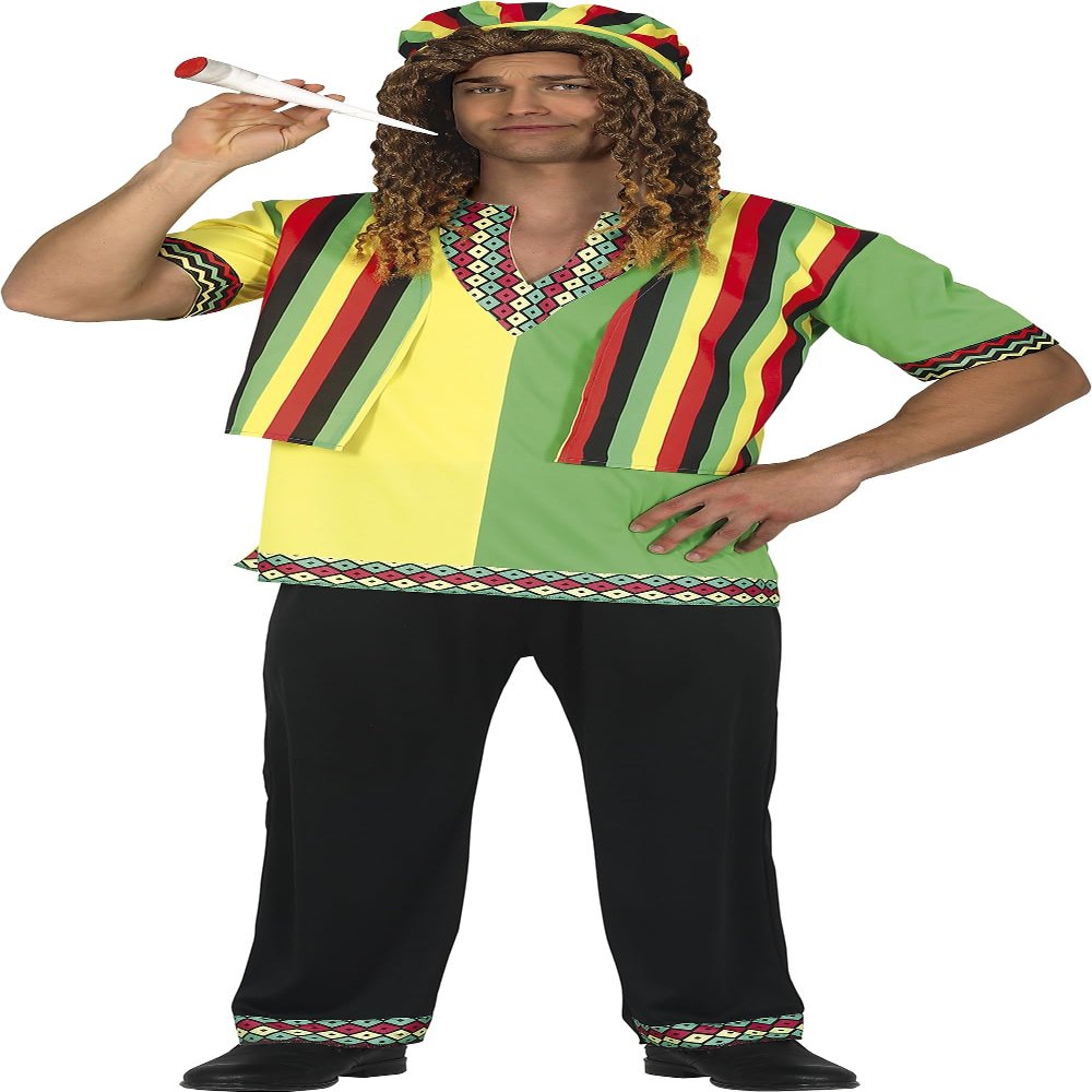 Adult Jamaican Costume Chest size LARGE