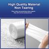 OKKEAI Small Pedal Bin Liners Bathroom Bin Bags White Garbage Bag 8l Rubbish Bag Plastic Clear Trash Bags for Toilet,Office Fit 6L,7L,8L,9L,10L view 2