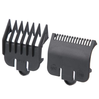 Guide Combs, Hair Guards Combs Professional Hair Clipper Guide Comb for Travel for Home for Salon(black)