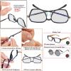 34PCS Eyeglasses Retainers Silicone Glasses Temple Holders Anti-Slip Protectors Comfort Eyewear Spectacle Stay Put Glasses Stoppers Ear Grip Hooks (Eyeglasses Retainers-34PCS) view 4