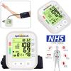 Luebel Arm Blood Pressure Monitor | Digital Upper Arm Blood Pressure Machine | Large LED Display Automatic Blood Pressure Machine | 180 Reading Memories view 2