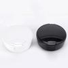 Retaining Box Denture Denture Box Denture Denture Height Denture Oval Portable PE Mouth Container with Mirror Black view 2