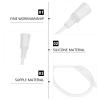 Healifty Disposable Rectal Tubes for Children 14 Inch Smooth Transparent Canal Medical Irrigation Practical Intimate Care Supplies view 3