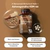 Ashwagandha KSM-66 1500mg - 6 Months Supply - 180 Tablets - 1 Tablet per Day - Easy to Swallow - Ashwagandha Supplement for Men & Women - Vegan, Non-GMO & Magnesium Stearate-Free view 2