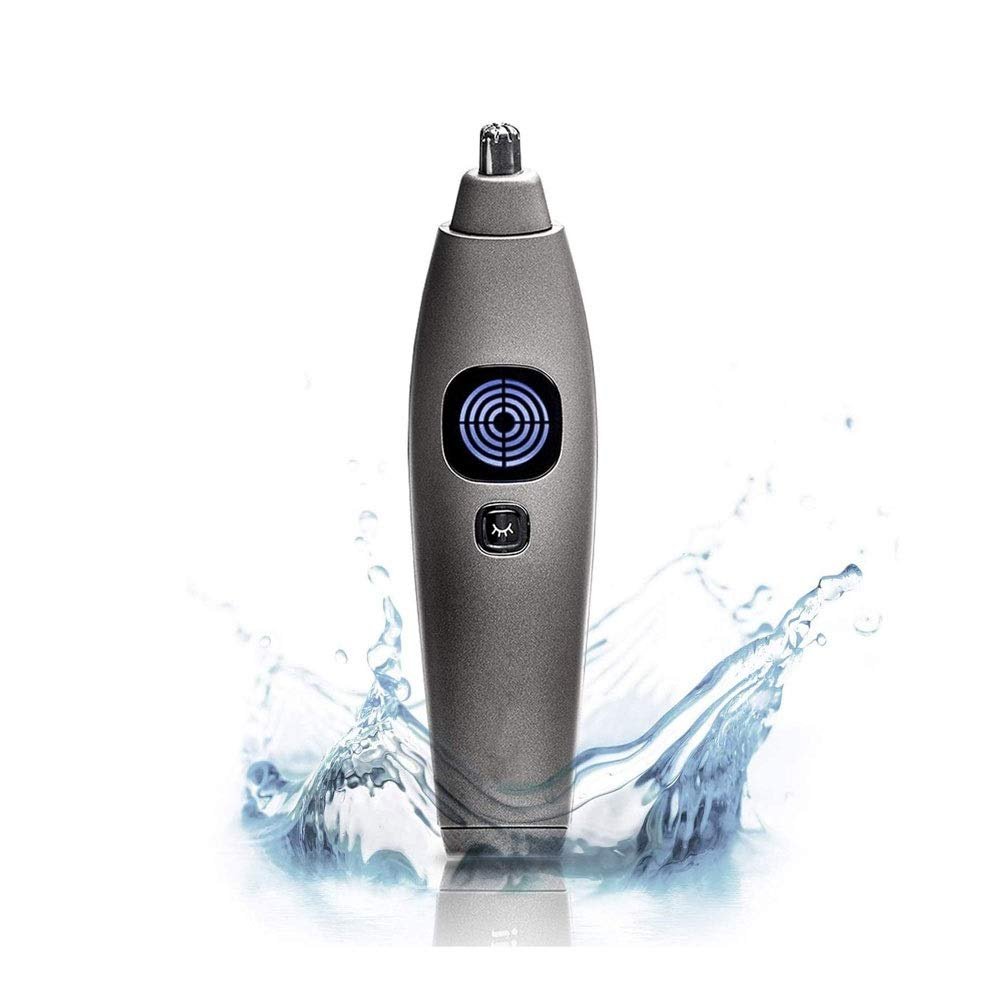 NCRD Nose and Ear Hair Trimmer  Wet/Dry, Easy to Clean, Remove Unwanted Nose, Ear, Body Hair - Water Resistant