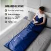Infrared Sauna Blanket 180 * 220 cm, 2 Zone Remote Control, Portable Home SPA, Infra red Therapy, Body Detox Fitness Hot Sweating Anti Ageing, Beauty Machine view 2