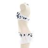 JasmyGirls Sexy Cow Cosplay Lingerie Naughty Maid Costume Kawaii Anime Bikini Lolita Roleplay Outfit Cute Bra and Panty Set view 3