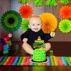 Cactus Cake Topper Mexico Fiesta Theme Kids Boy Girl Party Decor Supplies Mexican mardi Maracas Moustache Happy Birthday Party Event Glitter Decoration Supplies view 4